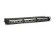 Equip 48,3 cm ( 19 Zoll ) Patchpanel 24xRJ45 Cat5e FTP 1HE 100MHz RAL9005