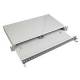 LWL-Patchpanel für 12xSC-Duplex-Buchsen, 48,3 cm ( 19 Zoll )/1HE, ohne SC-Kupplungen, ausziehbar