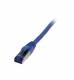 Patch cable RJ45, CAT6A 500Mhz, 15m, blue, S-STP(S/FTP), TPE(Superflex), AWG26, Synergy 21
