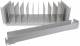 Telegärtner 100022160 TEGA FTB Divided storage panel 3HE with cable management 1HE RAL7035