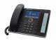 Audiocodes UC445HDEG-BW-R SFB 445HD IP-Phone PoE GbE schwarz without the integrated sidecar and speed dial keys, with integrated BT and WiFi