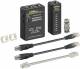 Goobay 93010 Netzwerk Kabeltester Set - zur Prüfung von CAT 5/6 Netzwerk- und ISDN-Verbindungen