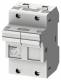 Siemens 3NW7122 Mounting fuse base 2p. , 14x51mm for cylindrical fuse 50A