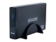 Go 8.9 cm (8,9 cm ( 3,5 inch )) SATA USB3.0 Aixcase ALU black line TUV / GS