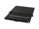 48.3cm Aixcase Keyboard Drawer 1U DE PS2 & USB Trackb. black