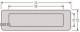 Erwin Renz 97-9-85110.0029 Renz Kombitaster LIRA 75x22 braun Einbau seit 1984
