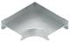 Niedax RESS 100.500 S bend 90°KR heavy 100x500mm t2.0mm ungel. side h.steel bv