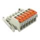 WAGO 831-1106/037-000 1-wire female connector, 100% mis-mating protected, lever