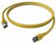 ZVK EasyLan CP1KYDYDY0100 FlexBoot Cat.6 patch cable Kl.EA shielded yellow 10m