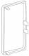 Schneider Electric 5591109 Schneider Endstück 100/52mm Inka reinweiß