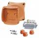 Gustav Hensel 4012591126102 Hensel FK 0604 cable junction box with functional integrity 1.5-6qmm 5-pin