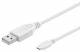 Goobay 43837 micro-USB Sync- & Ladekabel 1m - für Handy/Smartphone/Kleingeräte mit Micro-USB geeignet