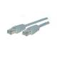 Patchkabel RJ45, 0,25m grau, CAT5e, S-FTP(SF/UTP)