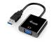Equip Adapter USB3.0->VGA HD15 1920x1080/ 60Hz 0.15m PVC