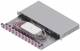 ZVK EasyLan LSB1B444 fiber optic splice housing B Grade C 1U/12P 12xLC-Quad OM4 RAL7035