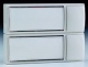 Grothe MONTILUX 2154 weiß 1Klingeltaste AP-Montage beleuchtet Glühlampe 51011