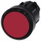 Siemens 3SU10000AA200AA0 3SU1000-0AA20-0AA0 pushbutton, 22mm round red pushbutton flat