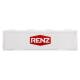 Erwin Renz 97-9-82019 Renz Namensschild 64x19 für Materialstärke 2,5mm Einbau bis 1978