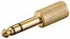 Goobay 11062 Audio-Adapter - Klinke 6,35 mm-Stecker (3-Pin, Stereo) > Klinke 3,5 mm-Buchse (3-Pin, Stereo)