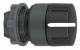Schneider Electric ZB5AD29 Schneider Wahlschalter 2St. 90° rast. Drehknopf schwarz Kunststoff D22mm