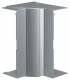 Hager BR652104DHLAN inner corner adjustable hfr OT2x80mm painted aluminum