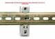 ALLNET ALL95100-DinRail-Clamp