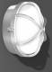 RZB 51052,004 wall-ceiling lamp QA60, 57W E27 D245 H125 SK IP65