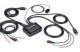 BlackBox KV62-CBL 4K60 DisplayPort Cable KVM Switch - 2-Port with Button Switc