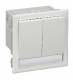 Schneider Electric 5980072 Schneider switch 2-way built-in box rocker RAL9016 white