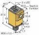 Turck Q45ULIU64ACR W/30 ultrasonic sensor, reflection sensor 3047552