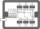 WAGO 899-631/338-000 Verteilerbox Dreh-/Wechselstrom 400V / 230V