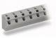 WAGO 254-654 1-wire terminal strip for circuit boards 0.5-2.5 mm² gray