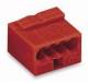 WAGO 243-804 MICRO-Verbindungsdosenkl. 4-Leiter-Klemme rot