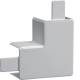 HAGER LF4004057035 Flat angle hfr to LF 40x40mm light grey