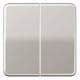 Jung CD595PT Wippe Serienschalter platin