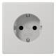 JUNG LS1520KILG SCHUKO socket KI 16A, 250V LS light gray