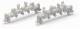 WAGO 288-002 combination foot, interlocking for TS 15/32/35