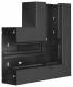 Hager BR6517059011 Flachwinkel Grundprofil Kunst. Obert. 80mm graphitschwarz