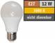 LED Glühlampe McShine, E27, 12W, 940 lm, 3000K, warmweiß