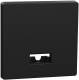 Merten MEG3350-0403 Wippe mit rechteckigem Symbolfenster schwarz matt System M