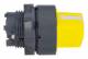 Schneider Electric ZB5AD305 Schneider Wahlschalter 3St. 45° rast. Knebel kurz gelb Kunststoff D22mm