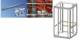 Vertiv (Knürr) Schrank Kabelführungsstrebe, 48,3 cm ( 19 Zoll )Breite, 4-Pack