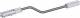 Schneider Electric KBB40DF420W Schneider flexible section 40A 2m white painted metal